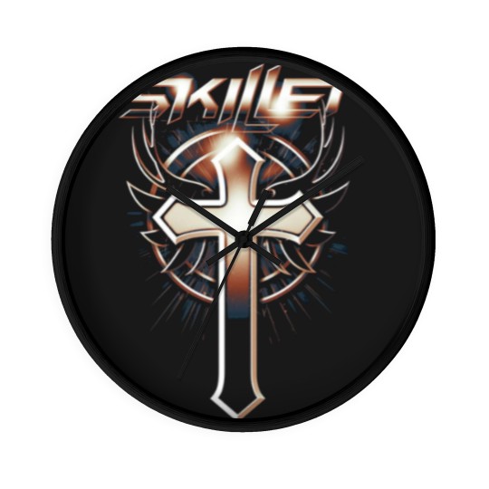 Discover Skillet Vintage Skillet Logo Wall Clocks
