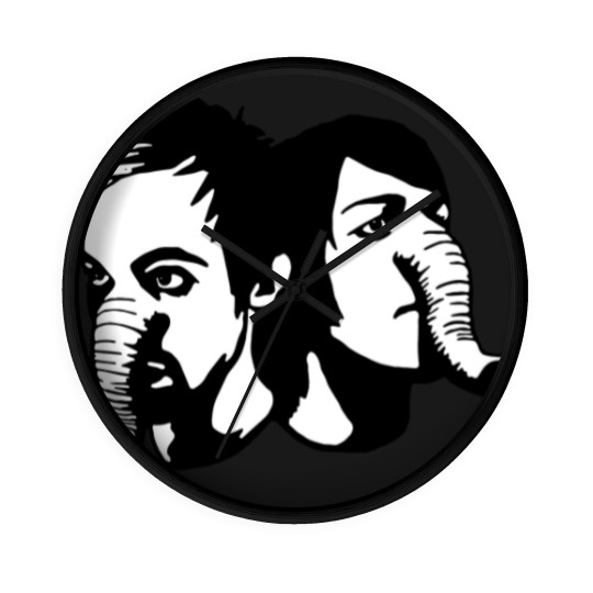 Discover Death From Above 1979 - Heads Up Elelphant Heads Fitted Wall Clocks