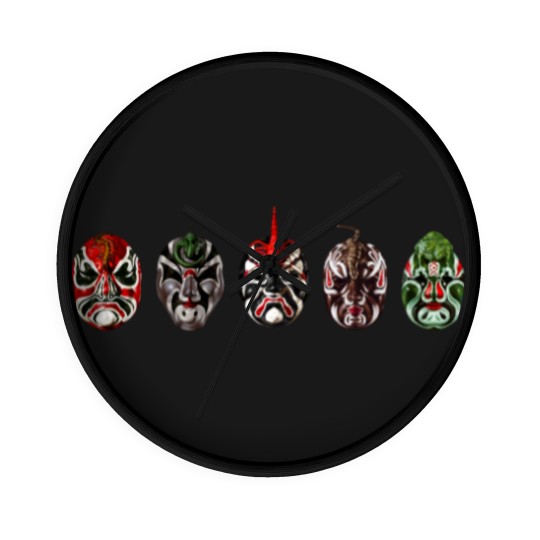 Discover The Five Deadly Venoms Wall Clocks
