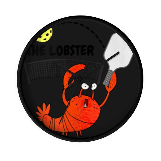 Discover Pickleball Lovers The Lobster 7751 Wall Clocks