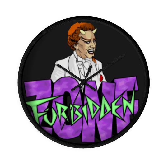 Discover The Forbidden Zone - Forbidden Zone - Wall Clocks