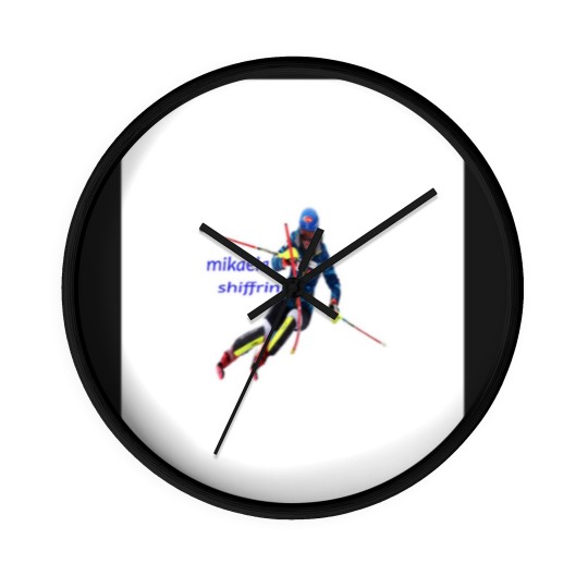 Discover Mikaela Shiffrin Graphic Wall Clocks