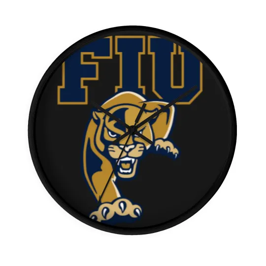 Discover Florida International University (FIU) Panthers Wall Clocks