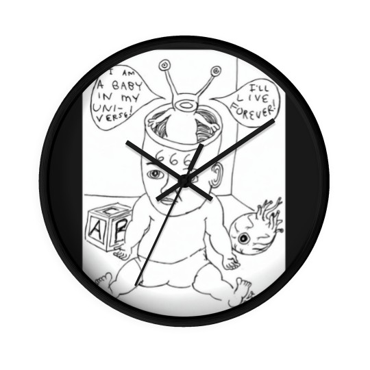Discover Daniel Johnston Drawing Wall Clocks
