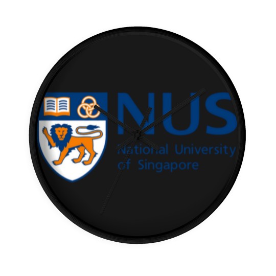 Discover national university of singapore nus Wall Clocks