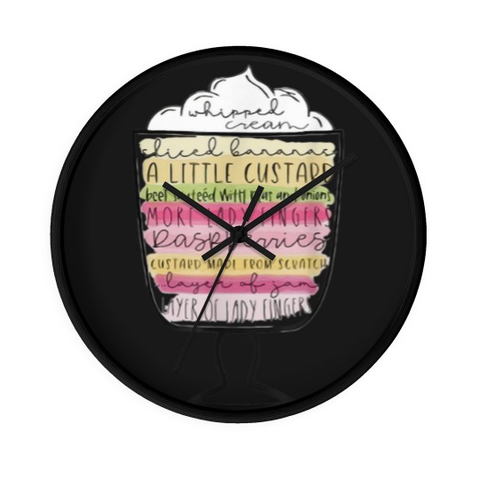 Discover Friends Thanksgiving Rachels Trifle Friends Funny Wall Clocks