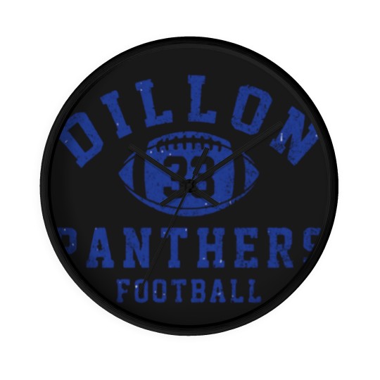 Discover Dillon Panthers Football - 33 Tim Riggins - vintage logo Wall Clocks