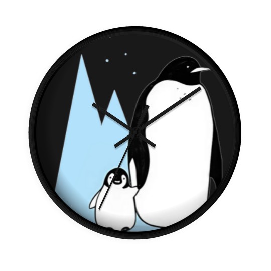 Discover Penguins - Penguins - Wall Clocks