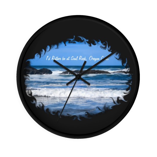 Discover Seal Rock Oregon Coast On Pacific Ocean For Wall Clocks