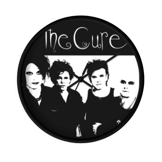 Discover The Cure, The Cure merch, cure, The Cure music, The Cure tour Wall Clocks