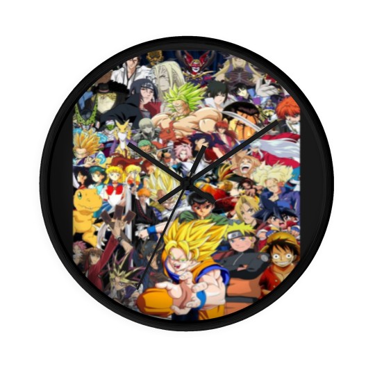 Discover all anime characters Wall Clocks