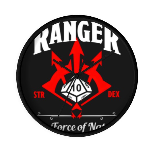 Discover D&D Character Class Ranger Wall Clocks