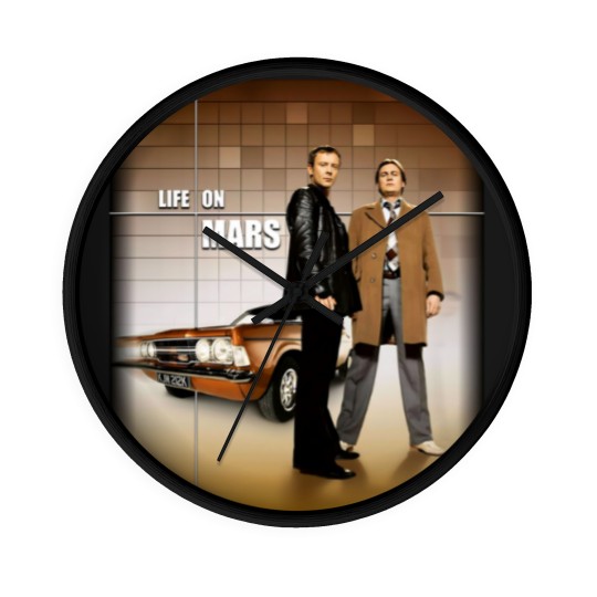 Discover Life on Mars Wall Clocks