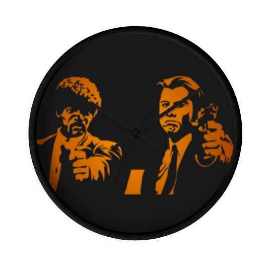 Discover Pulp Fiction Jules and Vincent Unisex Wall Clocks