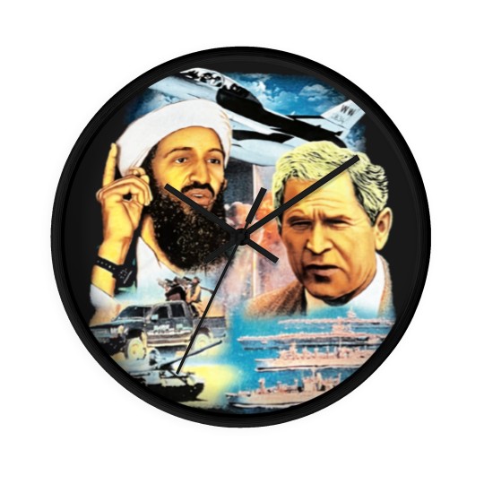 Discover 9-11 Vintage Wall Clocks Rap Wall Clocks Osama Bin Lade Wall Clocks