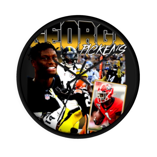 Discover George Pickens Vintage 90s Graphic Style Wall Clocks