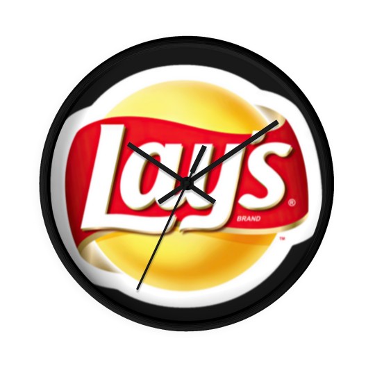Discover Lays Logo Wall Clocks