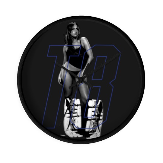 Discover Tate Mcrae Wall Clocks, Think Later album Greedy Wall Clocks, Unisex Merch