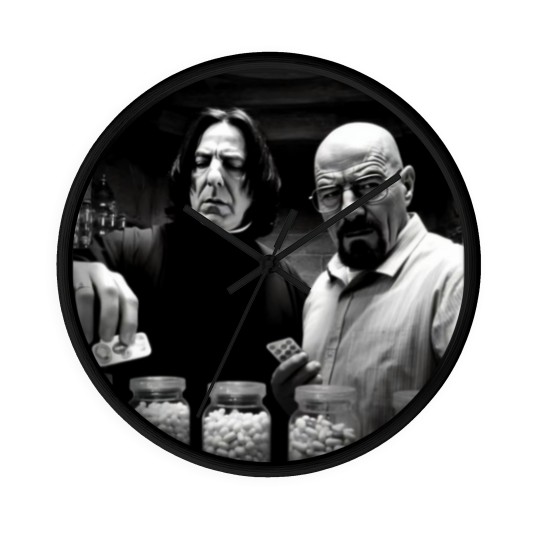 Discover Snape! We need to Cook! Unisex Gildan Cotton Wall Clocks