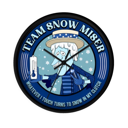 Discover Team Snow Miser - Snow Miser - Wall Clocks