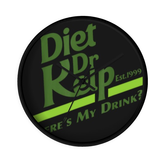 Discover Diet Dr Kelp Wheres My Drink 90s Meme Wall Clocks