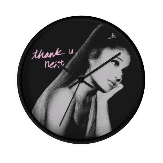 Discover Ariana Thank U, Next Wall Clocks, Ariana Unisex Wall Clocks