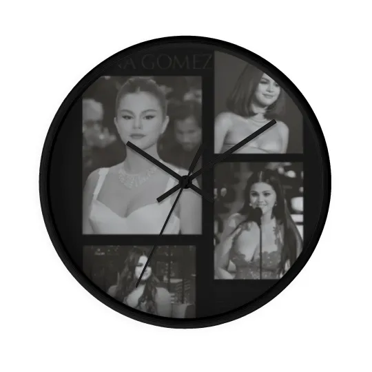 Discover Selena Gomez Wall Clocks, Limited Selena Gomez Wall Clocks