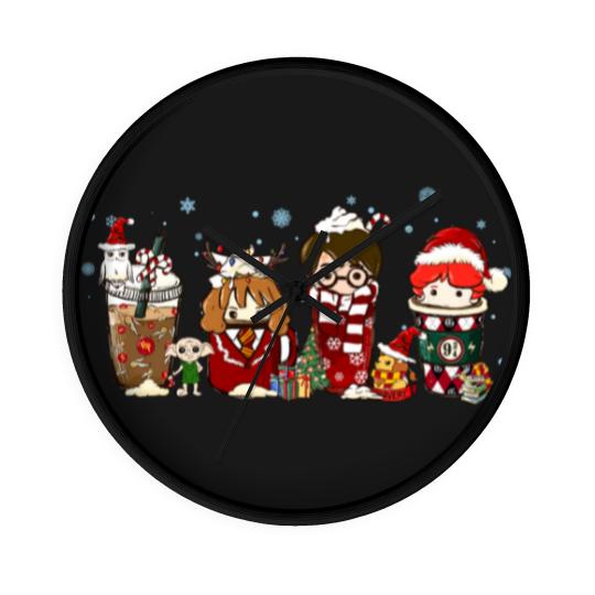 Discover Christmas Wall Clocks, Christmas Coffee Wall Clocks, Kids Christmas Wall Clocks