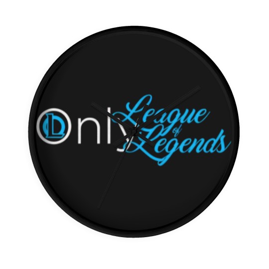 Discover Only League Of Legends OF Funny League Of Legends Wall Clocks meme Unisex League of Legends
