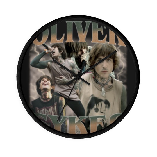 Discover Oliver Sykes Retro Wall Clocks -Oliver Scott Sykes Wall Clocks