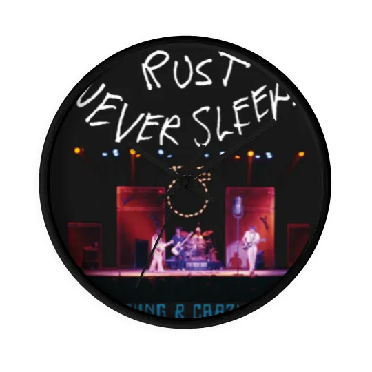 Discover NEIL YOUNG BK (16) Wall Clocks
