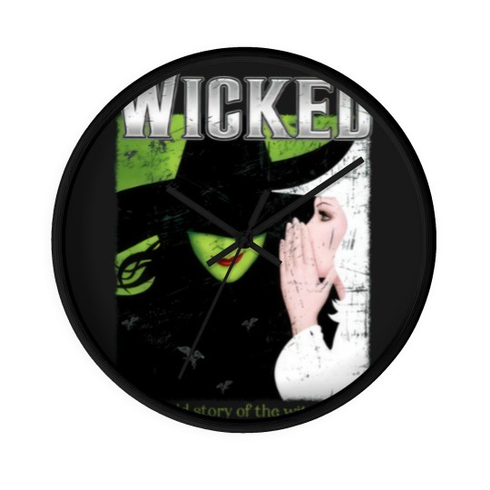 Discover Wicked Broadway A New Musical Wall Clocks, Wicked Wall Clocks