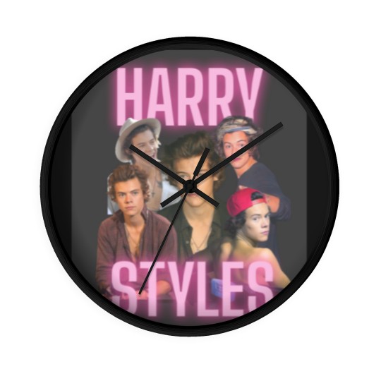 Discover Harry Wall Clocks - Retro Harry Fan Merch, Iconic 1D Era