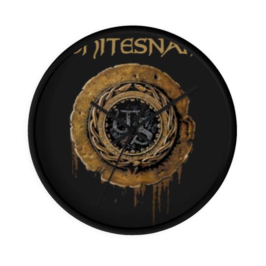 Discover Whitesnake logo The old Whitesnake Whitesnake logo brand Whitesnake Wall Clocks