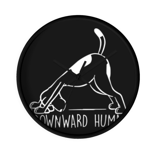 Discover Downward Human Wall Clocks, Yoga Wall Clocks, Funny Yoga Wall Clocks, Funny T Punny Wall Clocks, Girl Gym, Dog Lover Puppy