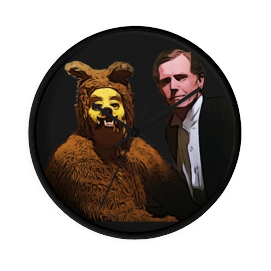 Discover The Shining Bear Costume Man Fellatio Classic Wall Clocks