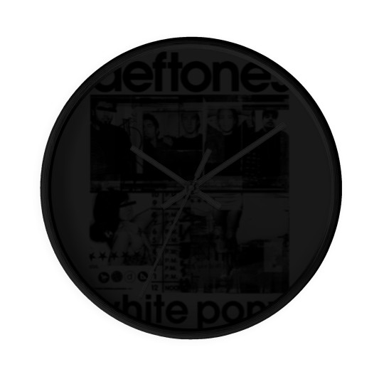 Discover Deftone ROCK BAND Wall Clocks - white pony