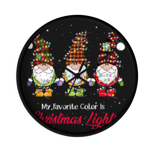 Discover my favorite color is christmas lights - My Favorite Color Is Christmas Lights - Wall Clocks