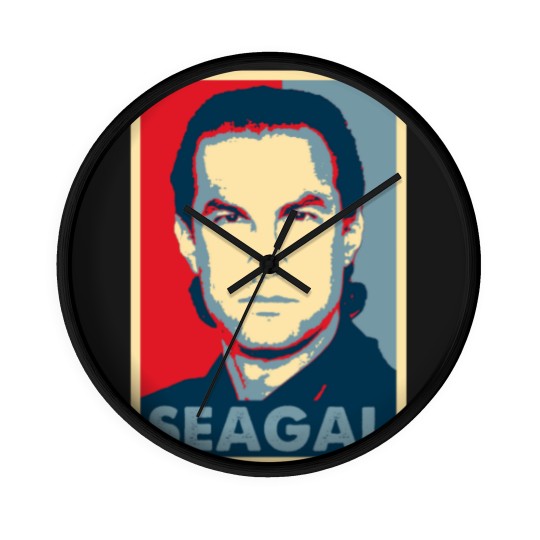 Discover Steven Seagal Wall Clocks
