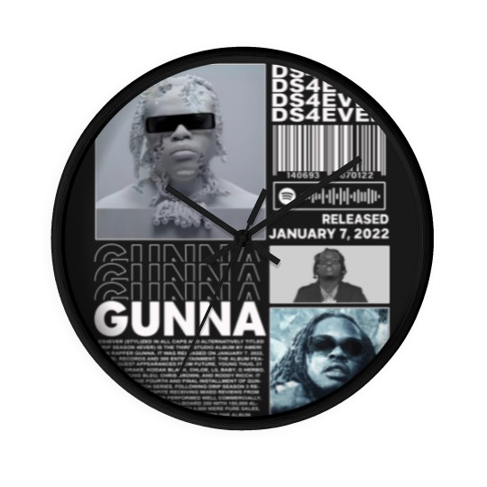 Discover Gunna Rap Wall Clocks