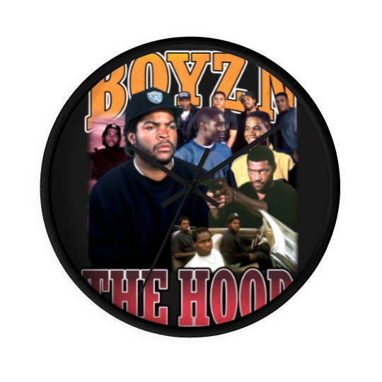 Discover Boyz n the Hood Ice Cube Rap Wall Clocks Movie Vintage Style Wall Clocks NWA Wall Clocks