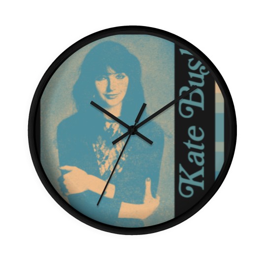 Discover Kate Bush / Retro Style FanArt - Kate Bush - Wall Clocks