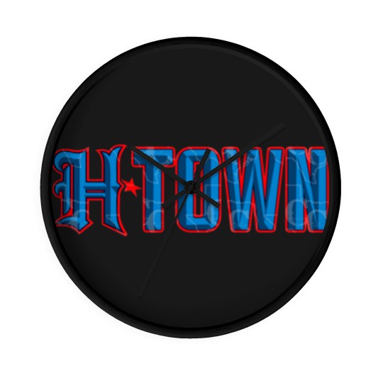 Discover H-Town Houston Texan unisex Wall Clocks