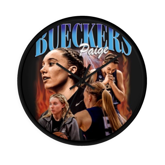 Discover Paige Bueckers Wall Clocks Basketball Player