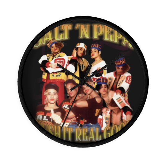 Discover Salt n Pepa Wall Clocks Wall Clocks, Salt n Pepa Wall Clocks, Salt n Pepa Hiphop Rapper Wall Clocks