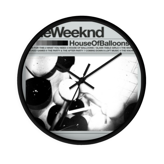 Discover Weeknds - House Of Balloons Wall Clocks