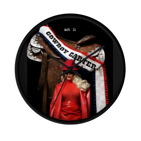 Discover Beyonce Act ii Cowboy Carter Wall Clocks, Beyonce Cowboy Carter Wall Clocks