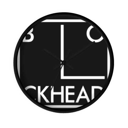 Discover Ian Dury and The Blockheads logo Wall Clocks