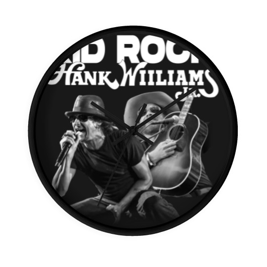Discover Kid Rock Hank Williams JR Wall Clocks