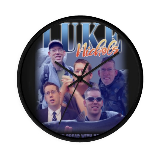 Discover Luke Nichols Vintage Bootleg Wall Clocks, Warm Fresh Bread With Honey Butter Wall Clocks